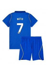 Chelsea Pedro Neto #7 Jalkapallovaatteet Lasten Kotipeliasu 2026-27 Lyhythihainen (+ Lyhyet housut)